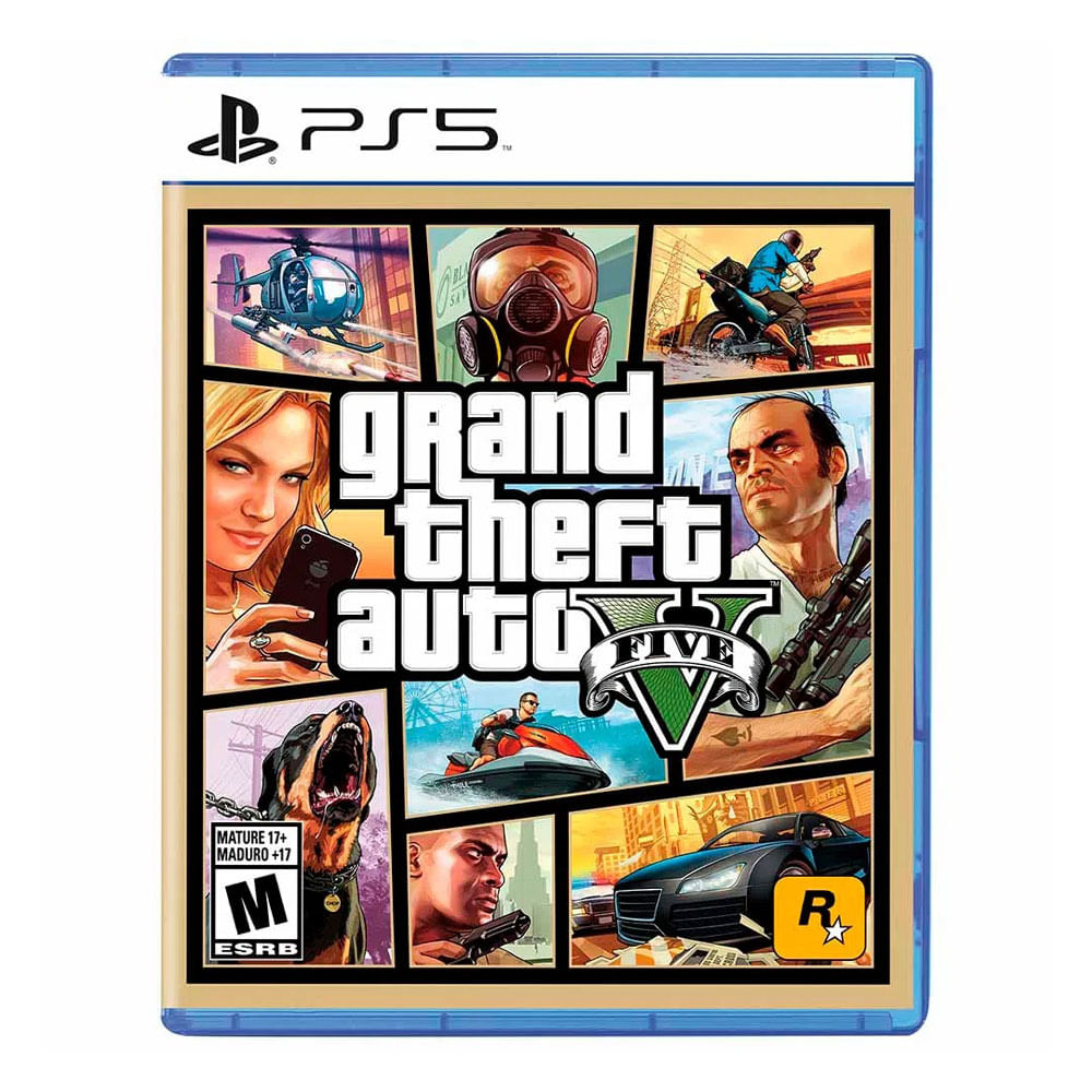 Juego PS5 Sony Gran Theft Auto Vfive