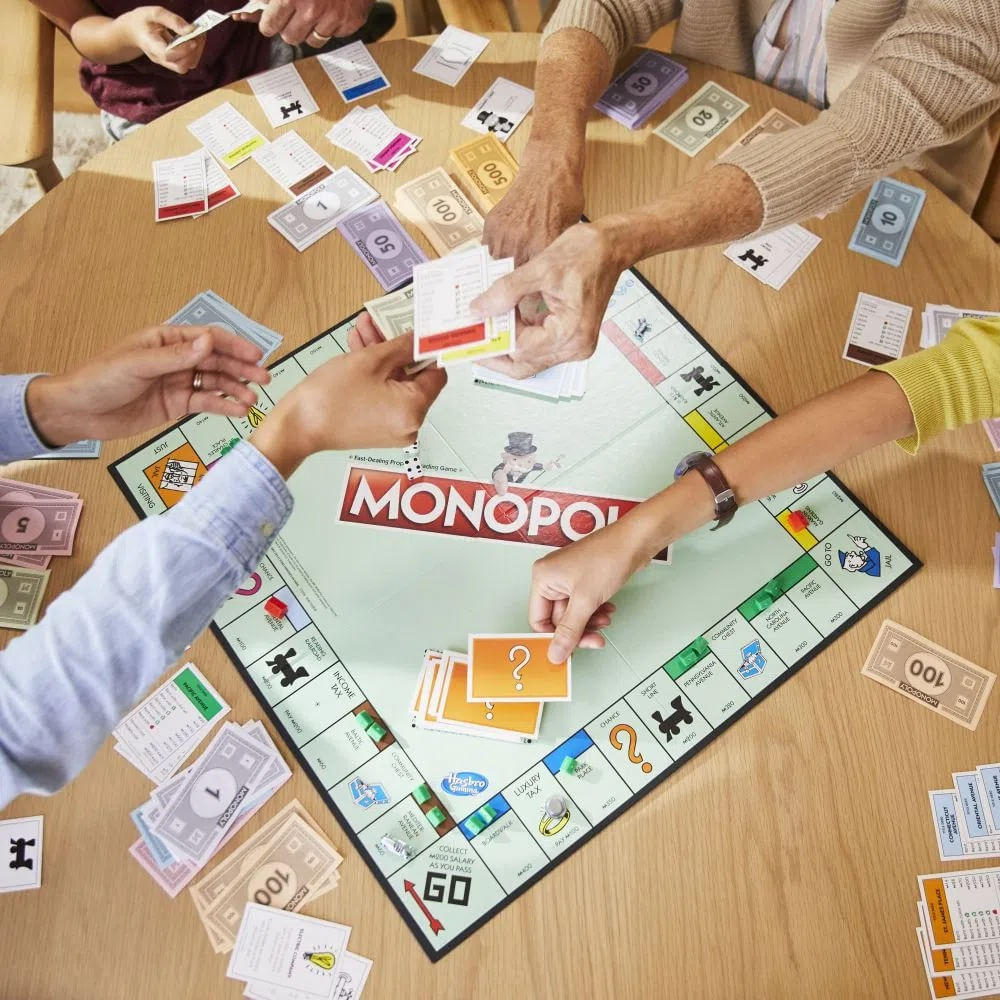 Juego De Mesa Monopoly Clásico Metroapp 2312