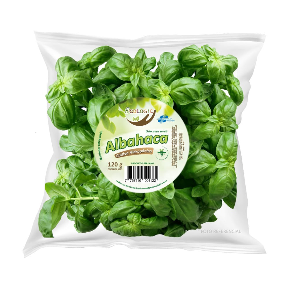 Albahaca Ecologic 120g