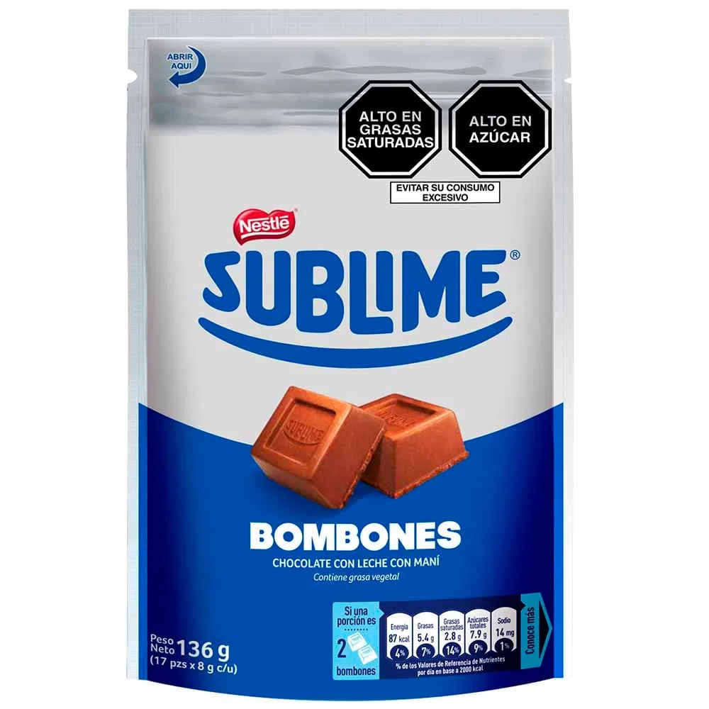 Bombones de Chocolate Sublime 136g