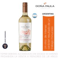 Vino Blanco Sauvignon Blanc Reserva Estate Doña Paula Botella 750ml
