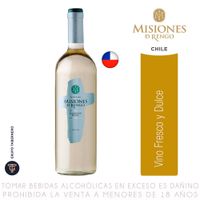 Vino Blanco Sauvignon Blanc Misiones de Rengo Botella 750ml
