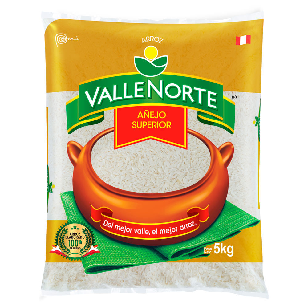 Arroz Añejo Superior Valle Norte 5kg