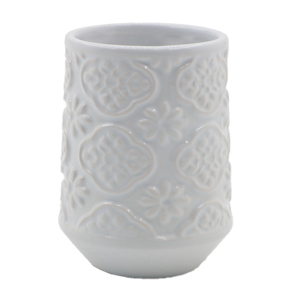 Portacepillo Krea Cerámica Romántico