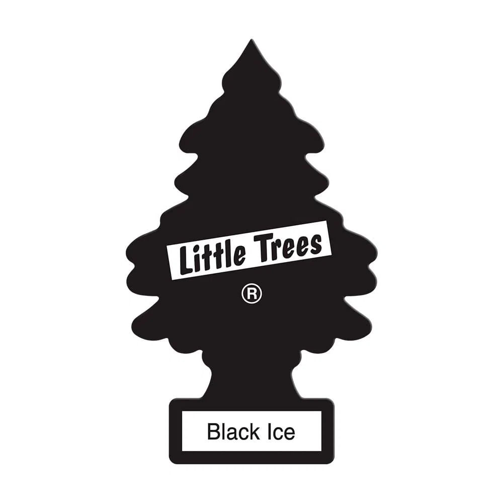 Deodorizador para Autos Car Fresh Little Trees Black Ice