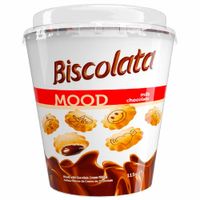 Galletas Rellenas con Chocolate Biscolata Mood 115g