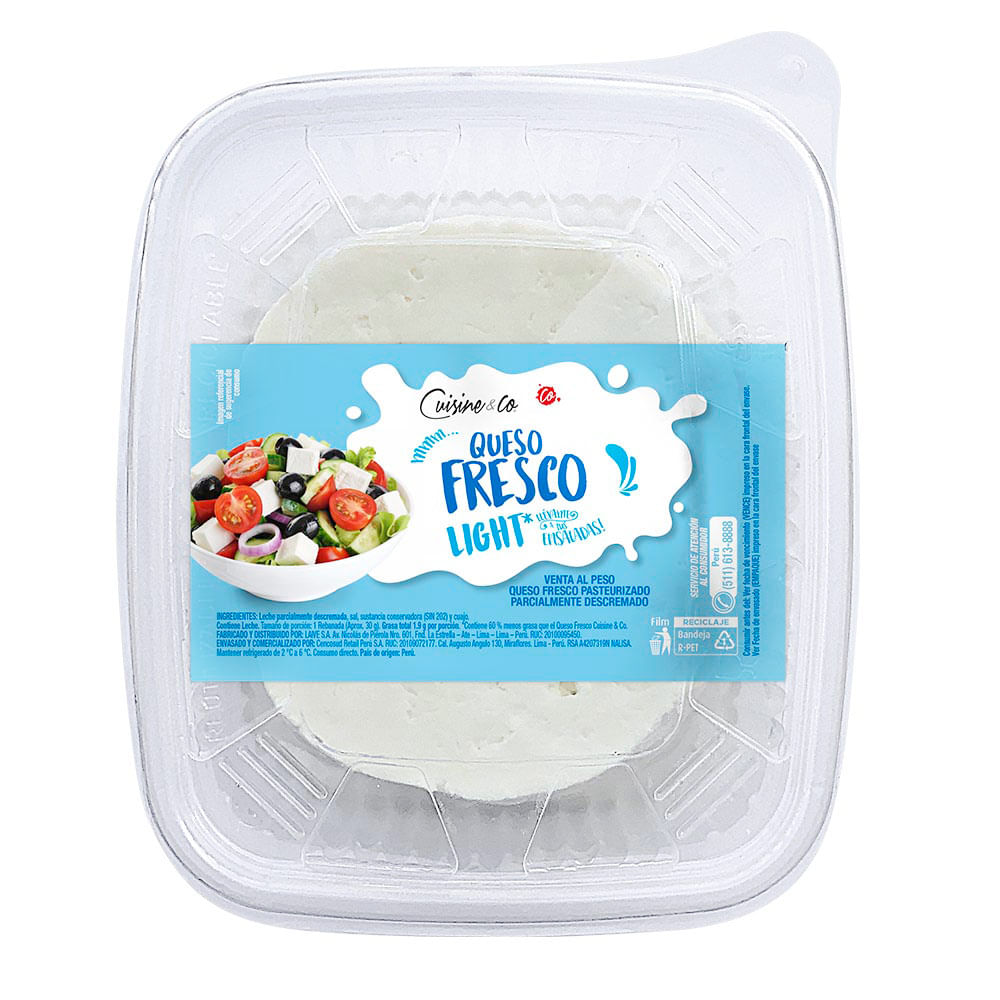 Queso Fresco Light Cuisine & Co x kg