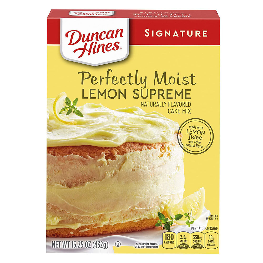 Harina Lemon Supreme Duncan Hines 432g - Metro