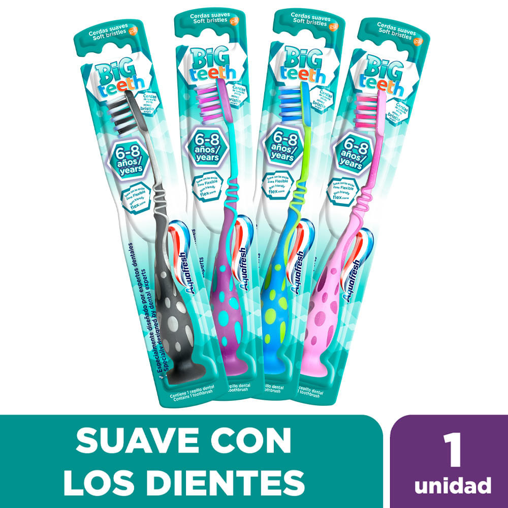 Cepillo de Dientes Infantil Aquafresh Big Teeth Surtido