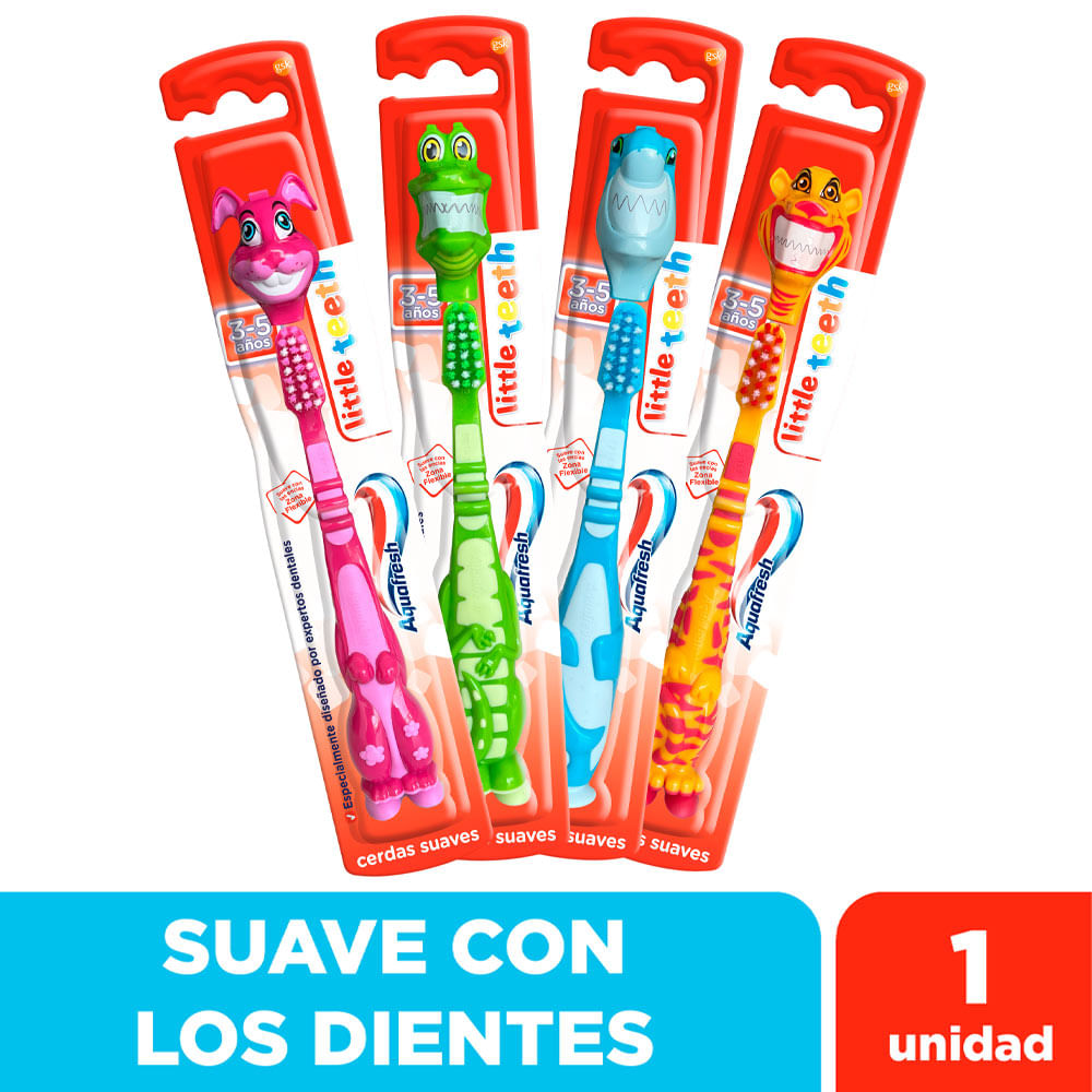 Cepillo de Dientes Infantil Aquafresh Little Teeth Surtido