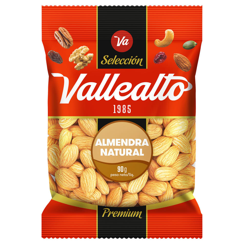 Almendra Natural Vallealto 90g