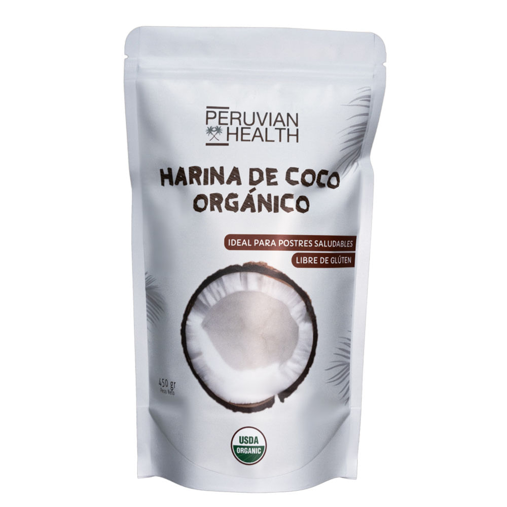 Harina de Coco Orgánico Peruvian Health 450g