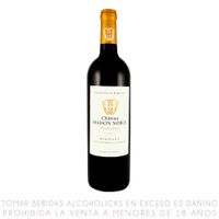 Vino Tinto Blend Chateau Maison Noble Bourdeux Botella 750ml
