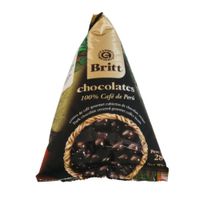 Chocolate Relleno con Granos de Café Britt 28g