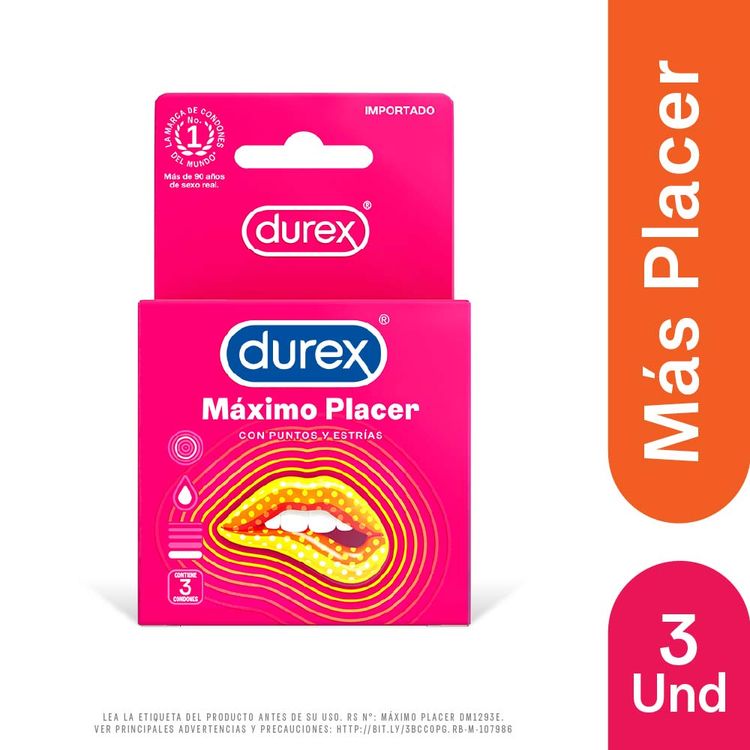 Preservativo-Durex-M-ximo-Placer-3un-1-67142 Preservativo-Durex-M-ximo-Placer-3un-1-67142