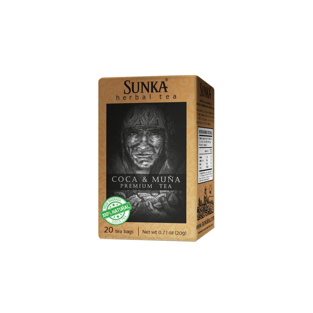 Infusion de Coca y Muña Sunka Premium 20un