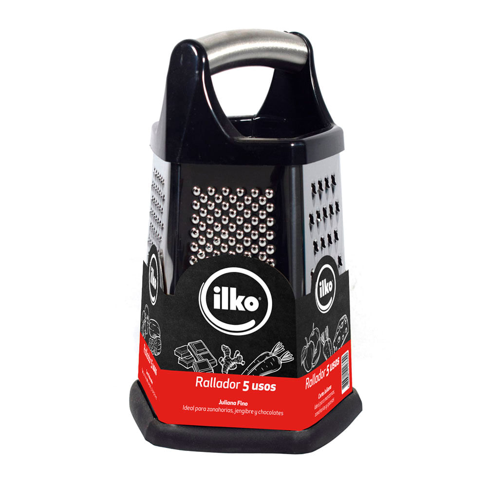 Rallador Inoxidable Ilko Profesional 5 Caras