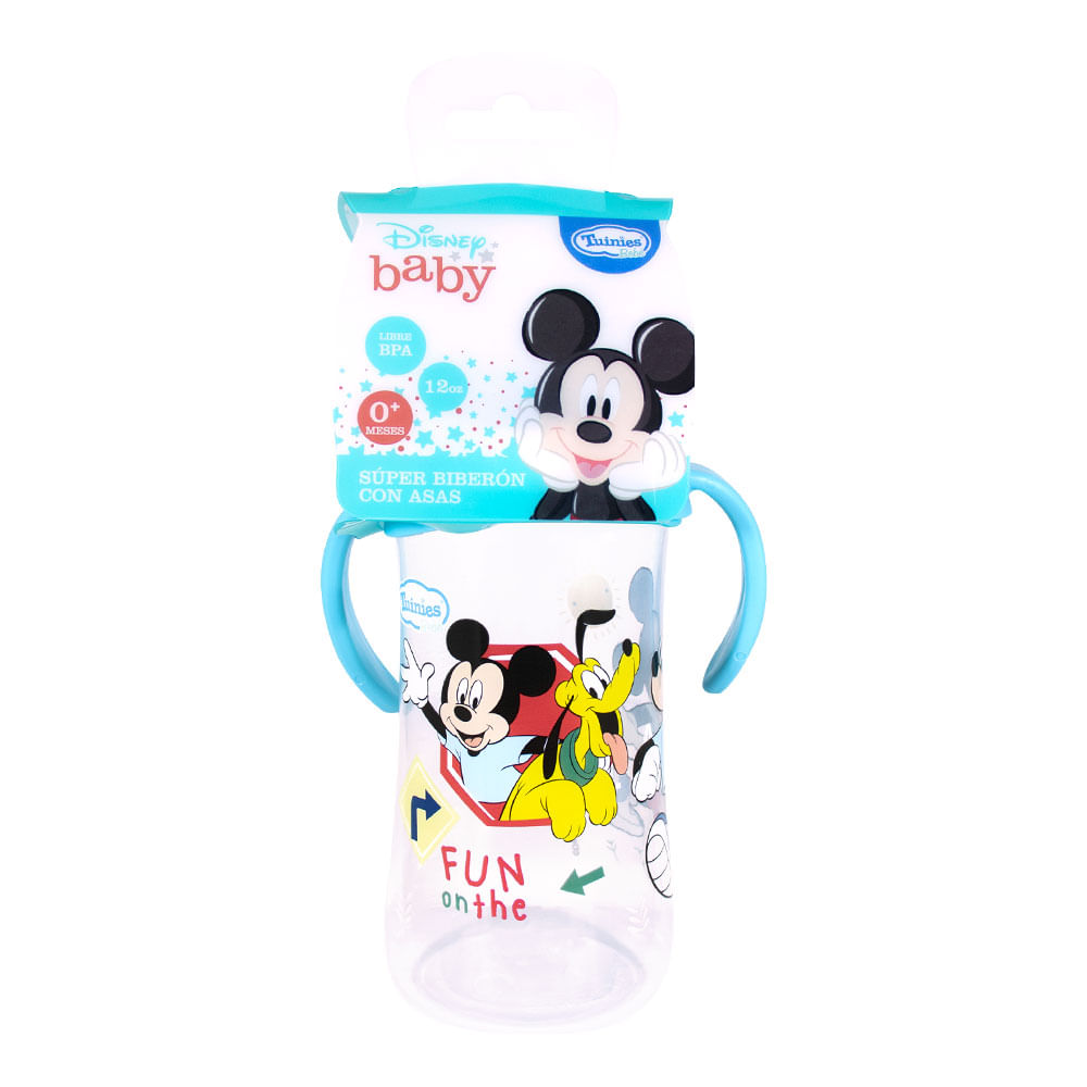 Super Biberón con Asas  Mickey 14oz