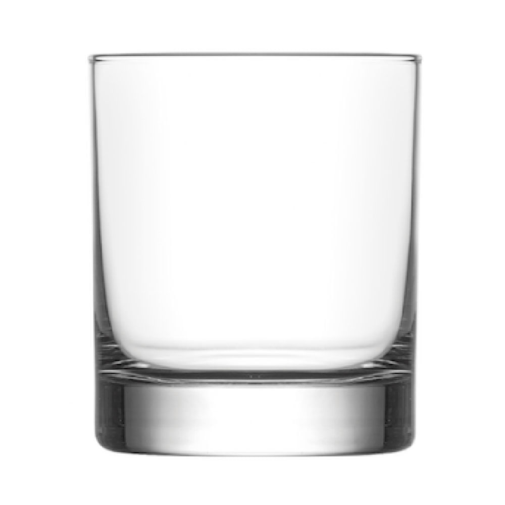 Set 6 Vasos Krea Whisky Glass Lisos Bajos 305cc