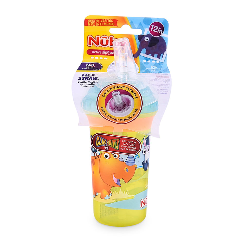 Vasito Nuby Click-it Nuevo