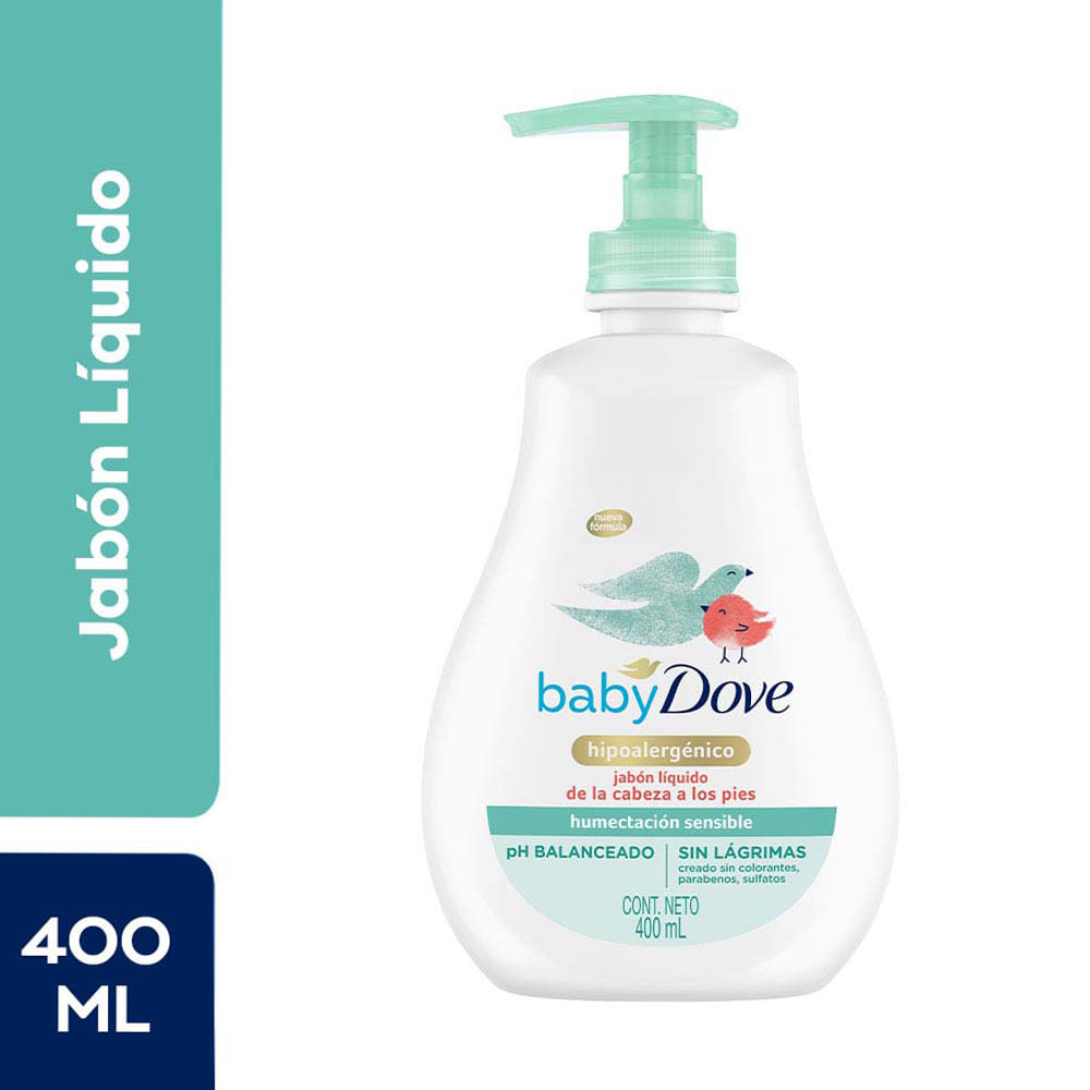 Jabón Líquido Sensible Dove Baby 400ml