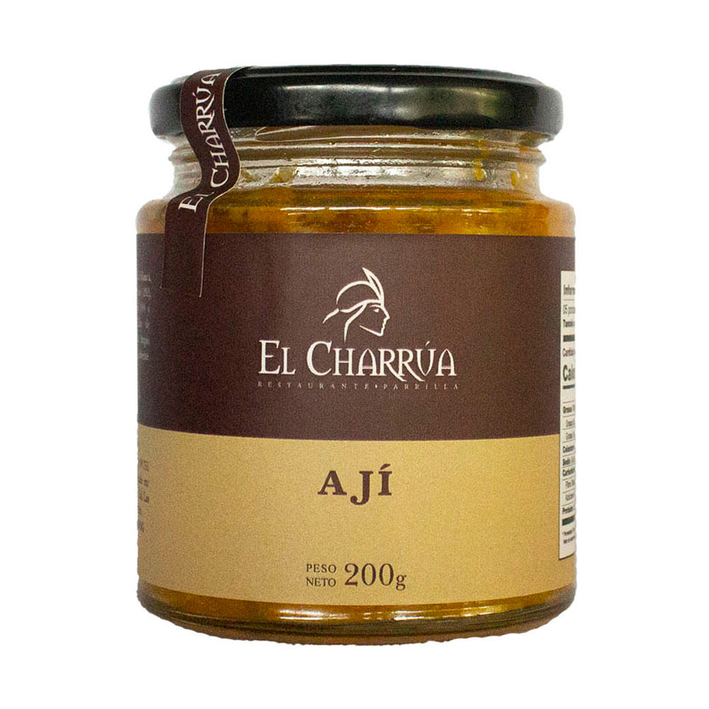 Salsa de Ají El Charrúa 200g