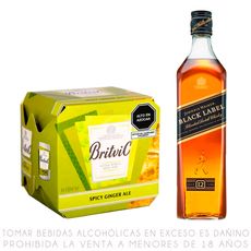 Whisky-Johnnie-Walker-Black-Label-750ml-4un-Ginger-Ale-Britvic-150ml-1-350652887