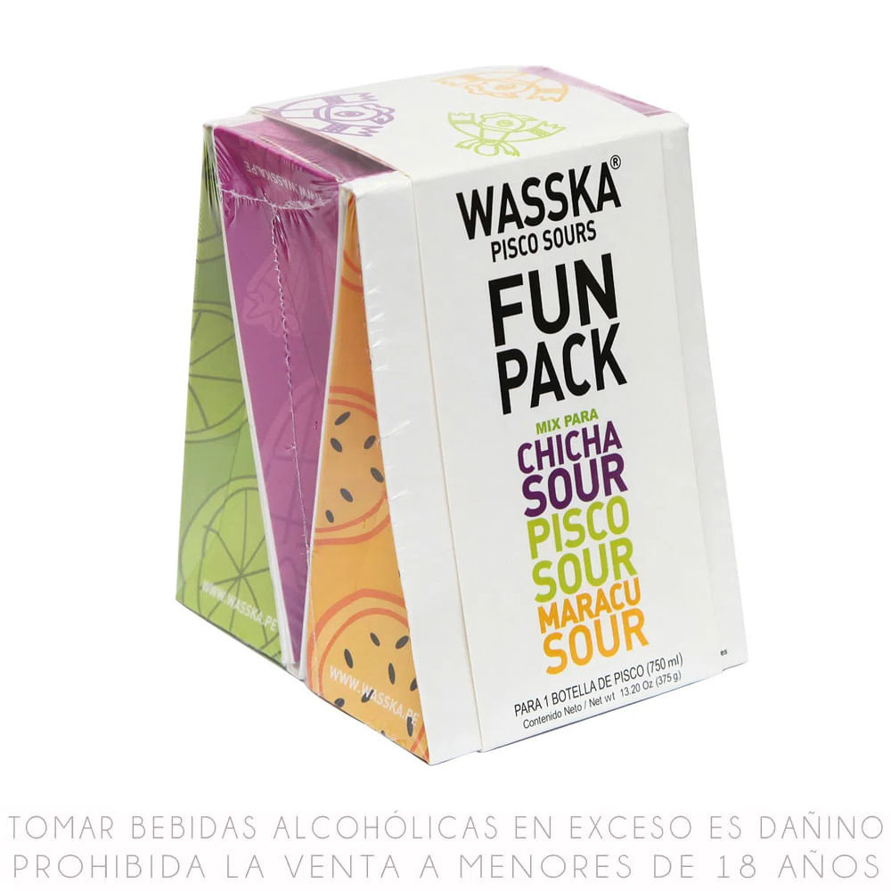 Base Mixta Wasska Pack 3 Unid x 125 g