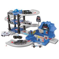 Pista-Big-Orange-Die-Cast-Garage-de-Polic-a-1-307277606