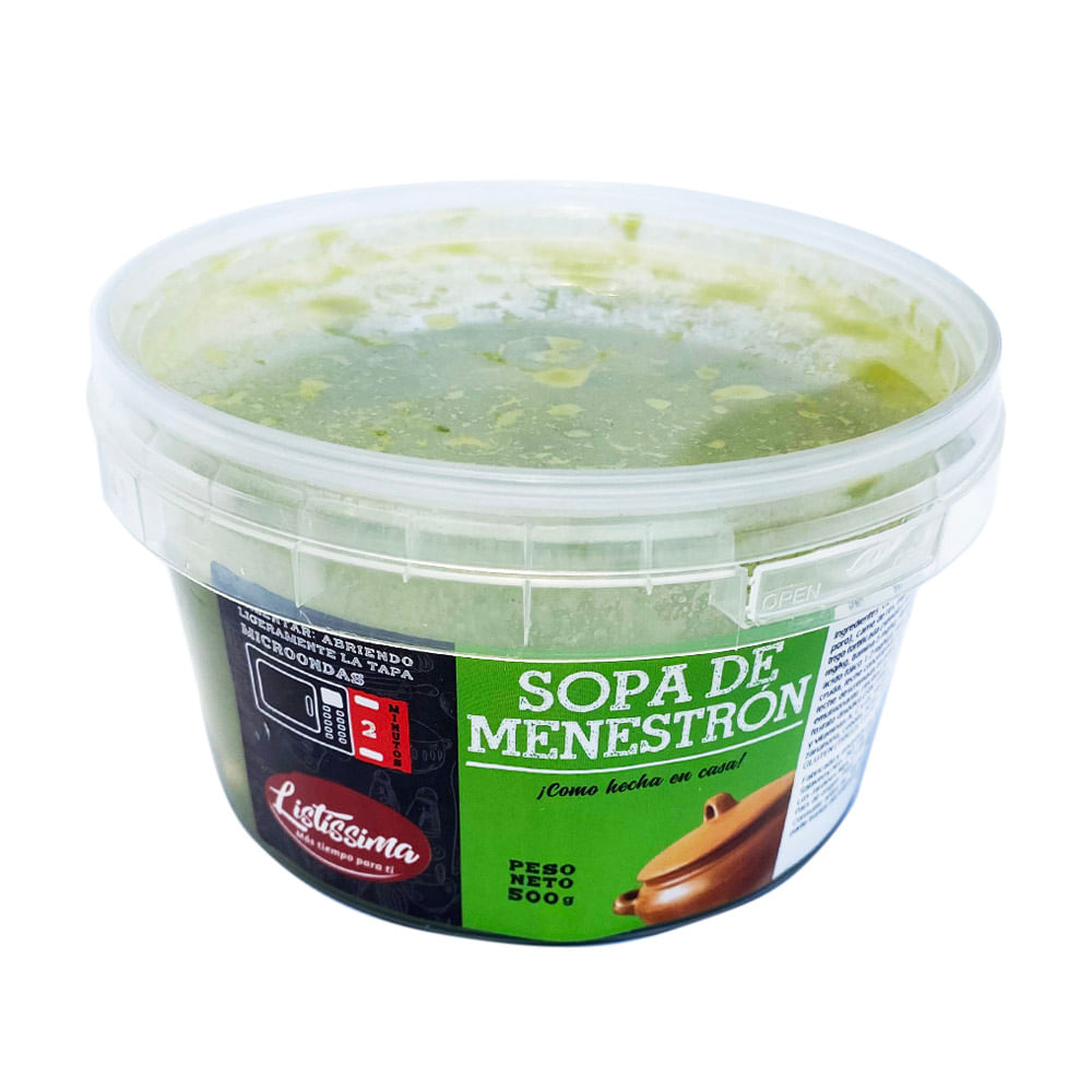 Sopa de Menestrón Listíssima 500g