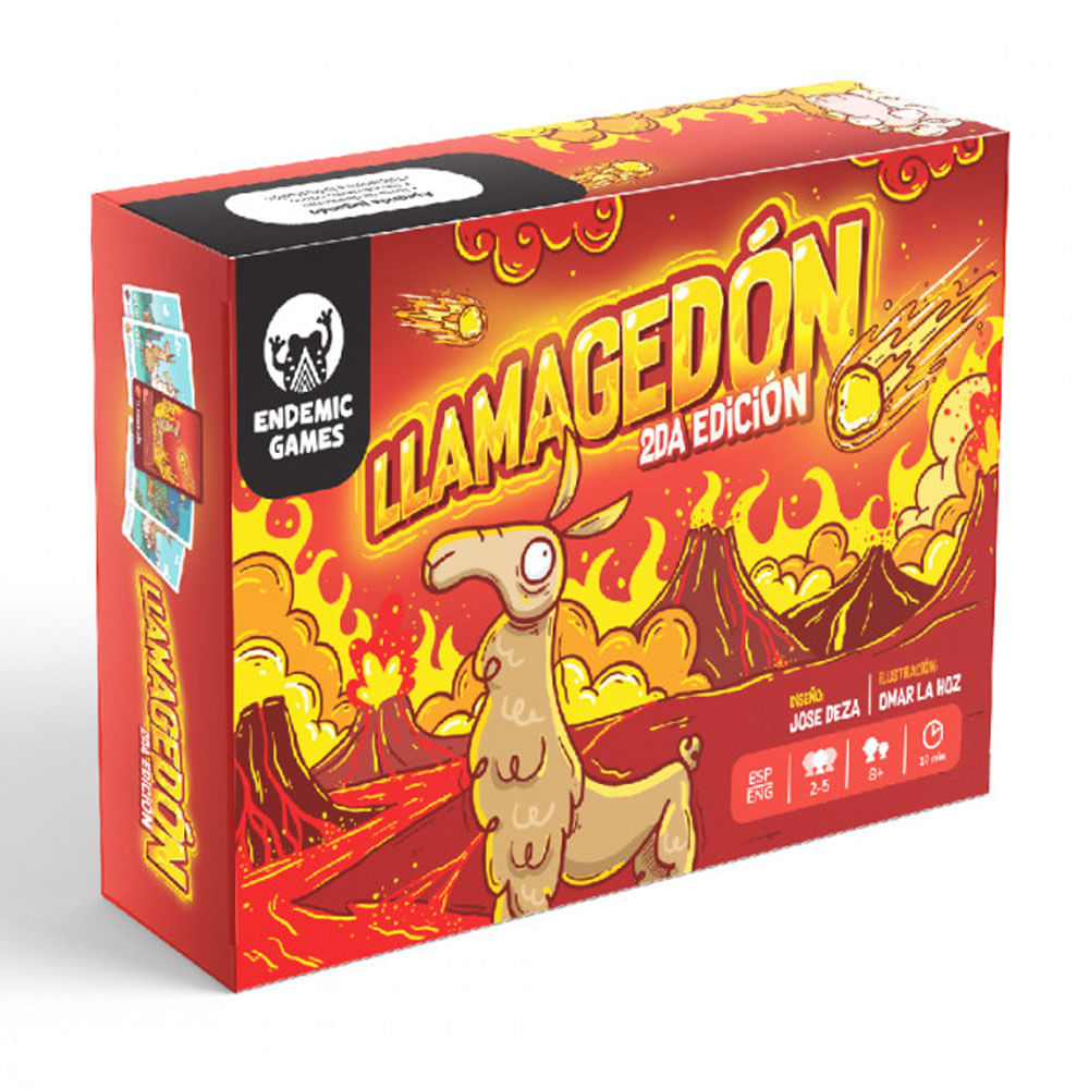 Llamagedon 2da Edición Juego de Llamas Endemic Games