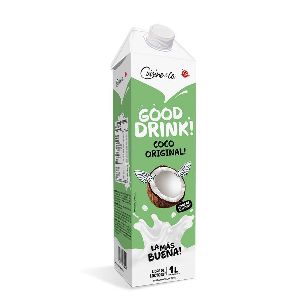Bebida de Coco Cuisine & Co Original Caja 1L