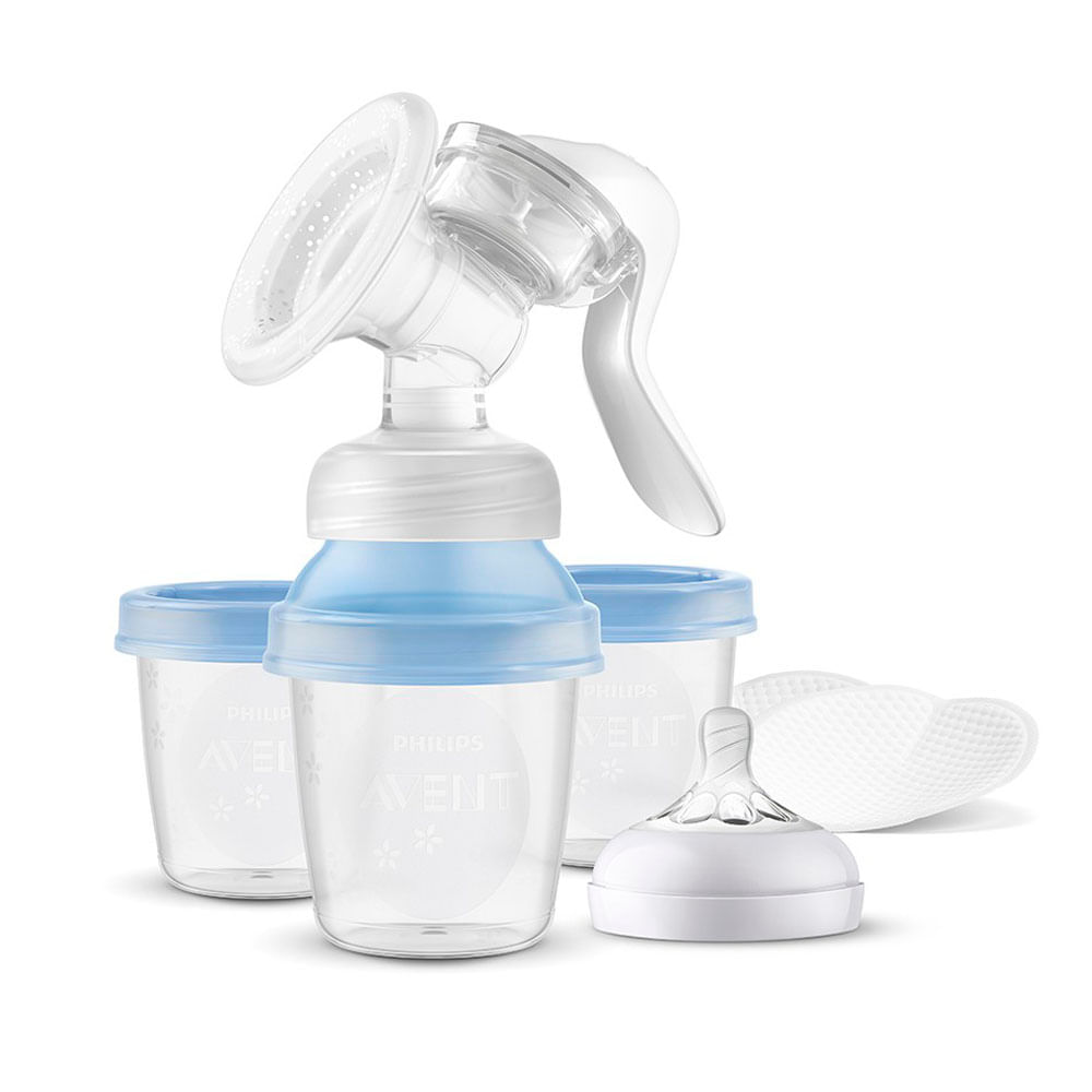 Nuevo Extractor de Leche Manual Avent