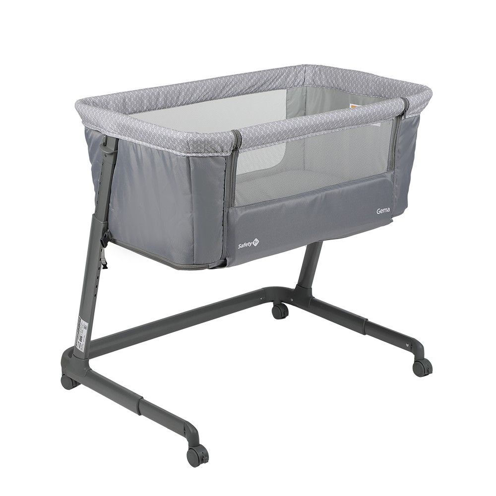 Cuna Colecho Gema Gris Safety 1St