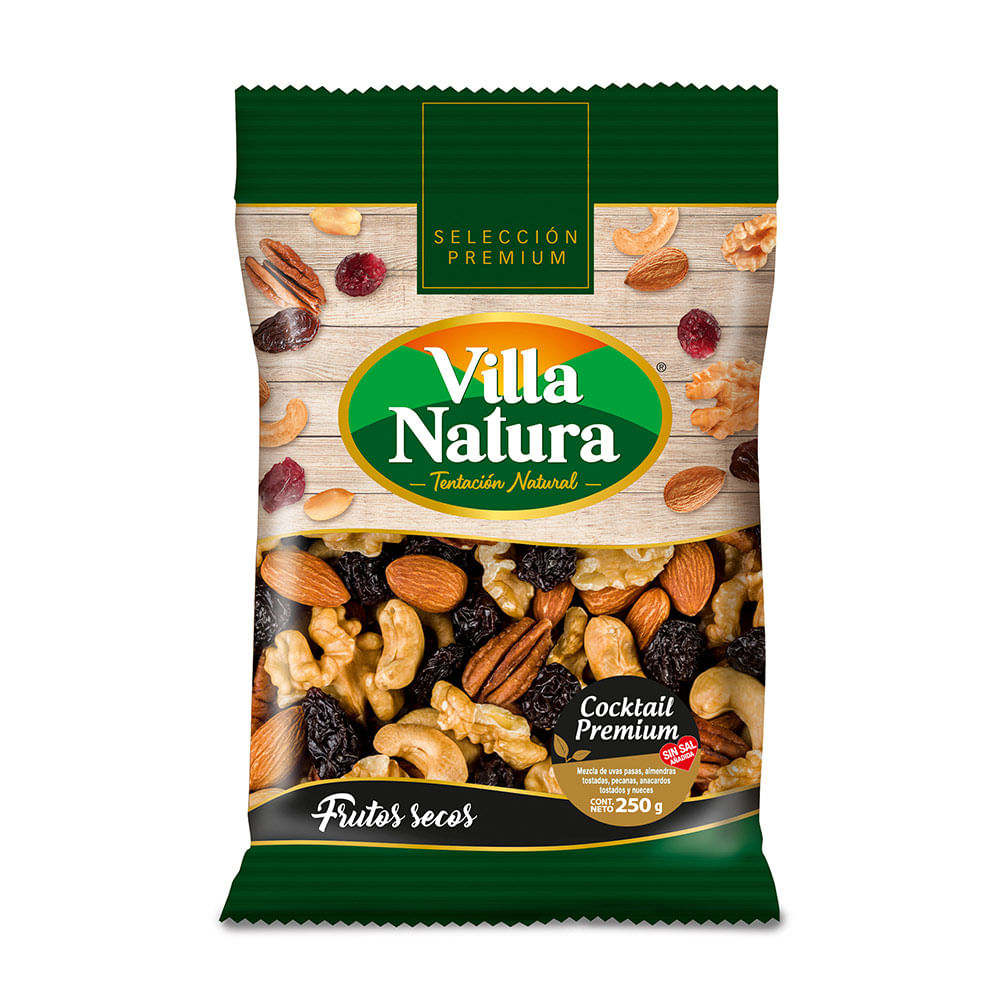 Frutos de Secos Cocktail Premium Villa Natura 250g