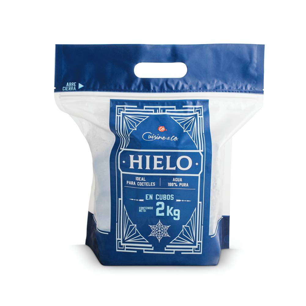 Hielo en Cubos Cuisine & Co 2kg