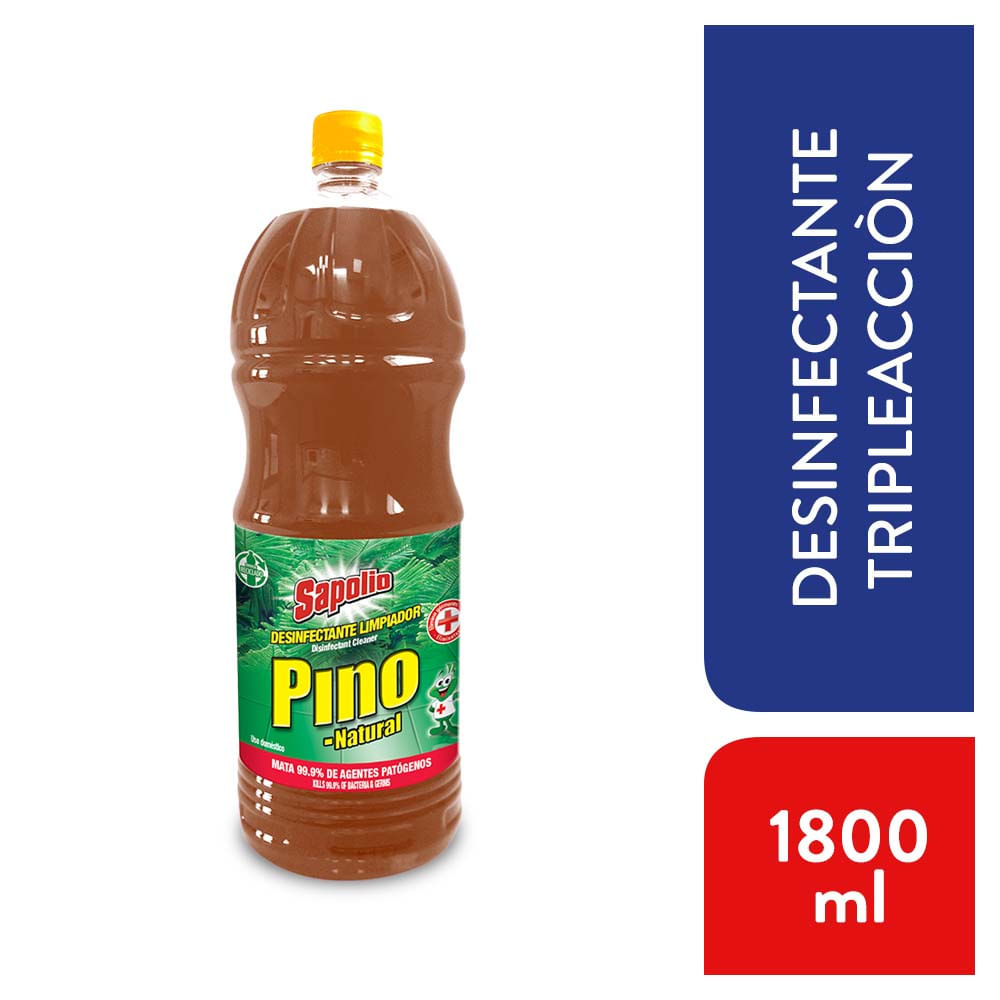 Desinfectante Limpiador Sapolio Pino 1.8L