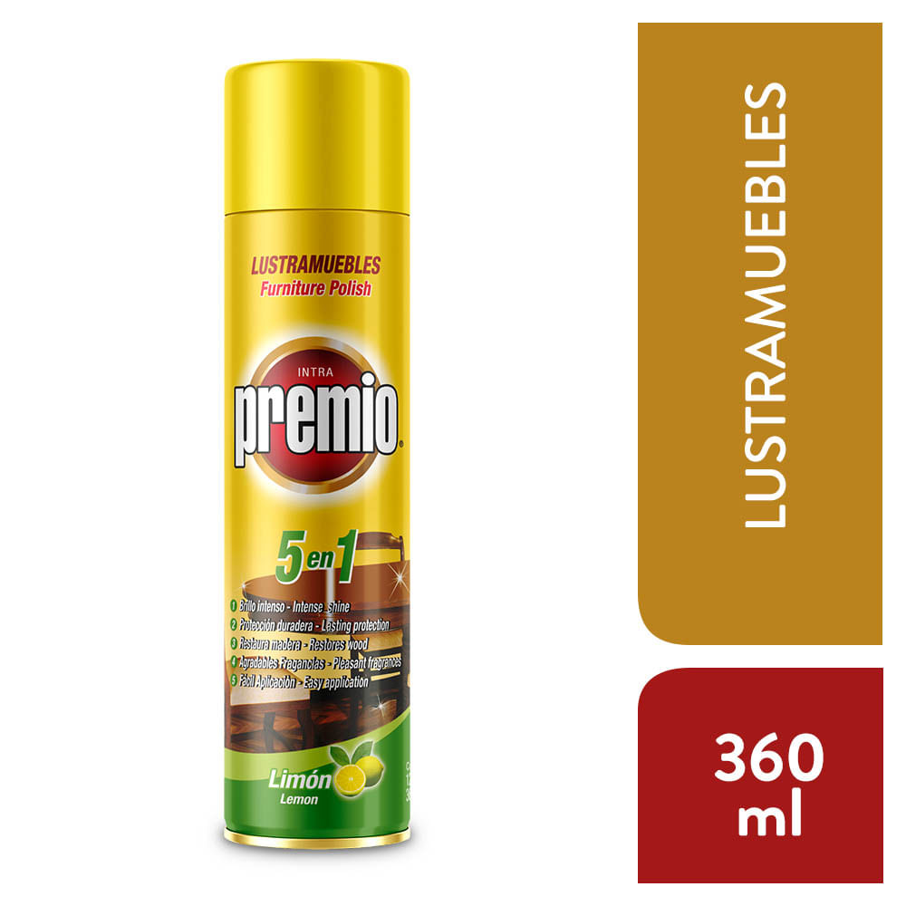 Lustramuebles Premio Aroma Limón 360ml