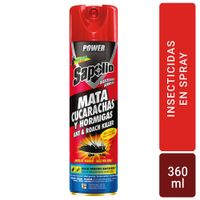 Insecticida Sapolio Mata Cucarachas y Hormigas 360ml