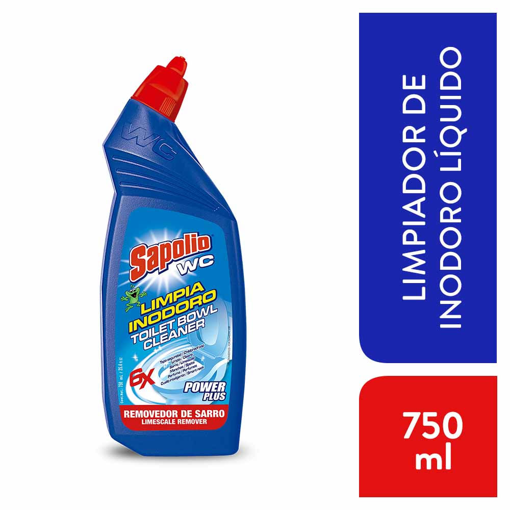 Limpia Inodoro Sapolio WC Power Plus 750ml