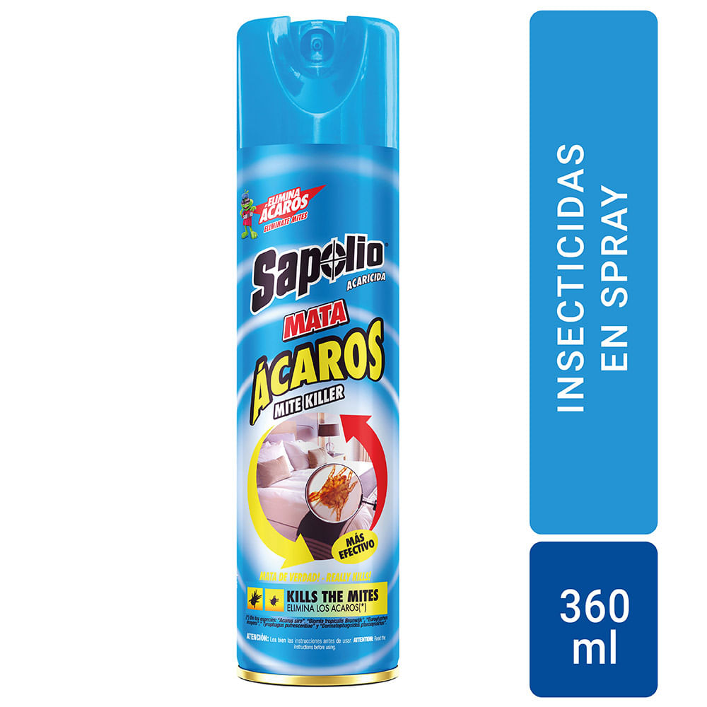 Insecticida Sapolio Mata Ácaros 360ml