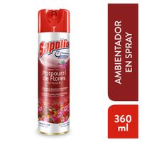 Ambientador en Aerosol Sapolio Potpurrí de Flores 360ml