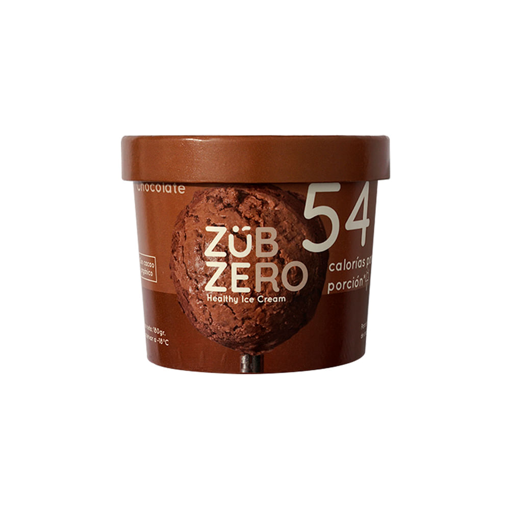 Helado Zub Zero Sabor Chocolate 180g