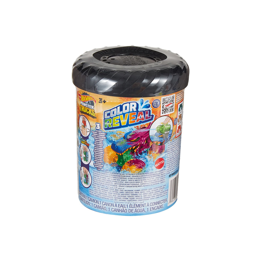 Hot Wheels Monster Trucks Color Reveal Wong