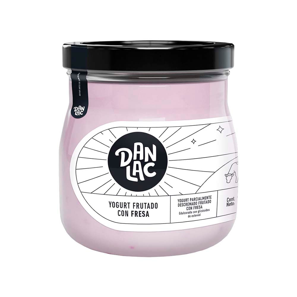 Yogurt Frutado con Fresa Danlac 160g