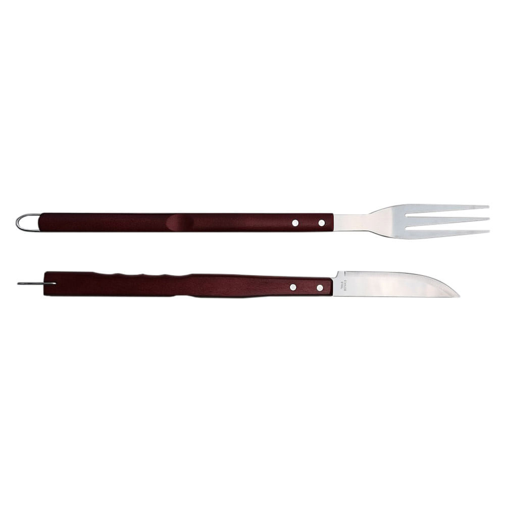 Set de Cuchillo y Tenedor para Asado Beef Maker