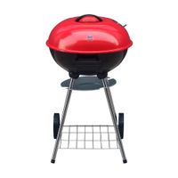 Parrilla a Carbón Kettle Rojo Beef Maker