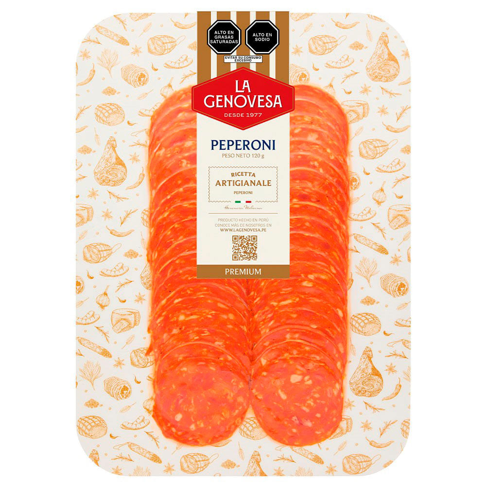 Pepperoni La Genovesa 120g