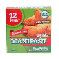 Masa Hojaldre para Empanadas Maxipast 12un