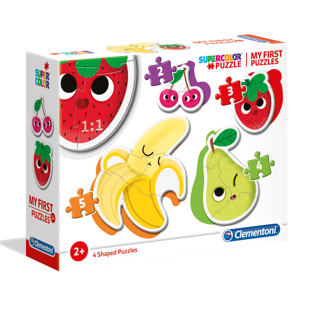 Rompecabeza Clementoni My First Puzzles 2-3-4-5 Fruits